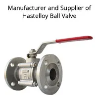 Hastelloy Ball Valve exporter
